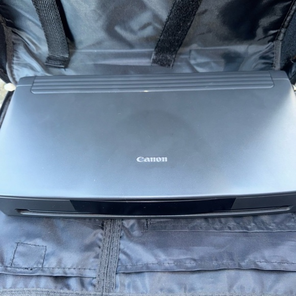 Canon Bjc-80 K10156 Color Bubble Jet Portable Printer 13v w with Carying Case